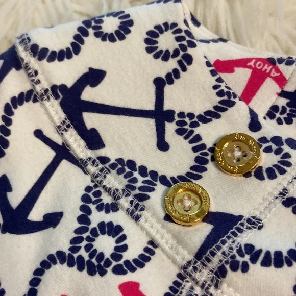 Lilly Pulitzer Dress size M length 36” bust 36/38” sleeves 16” excellent condi - Picture 14 of 16